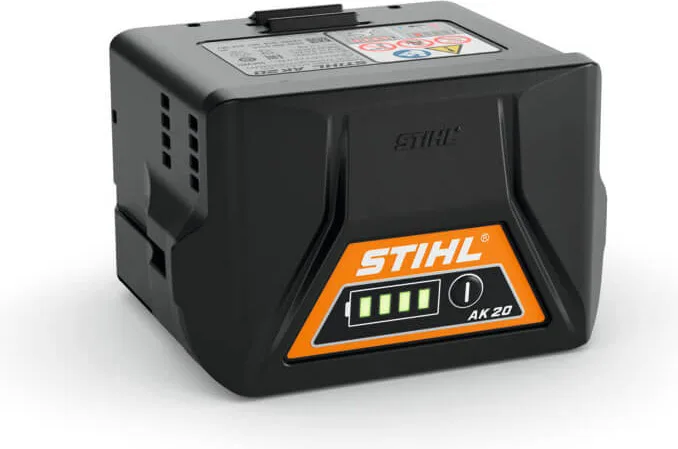 Bateria STIHL AK 20 vendida pela Sartori Máquinas em Uruguaiana