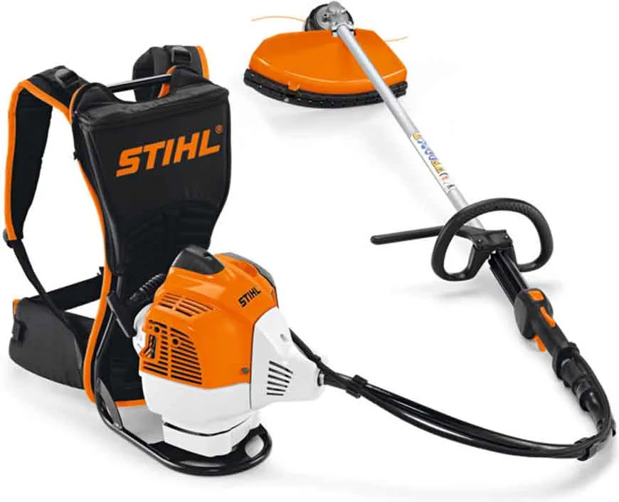 Roçadeira costal STIHL FR 410 vendida pela Sartori Máquinas em Uruguaiana