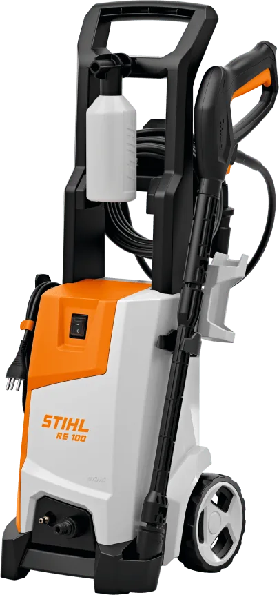 Lavadora de alta pressão STIHL RE 100 vendida pela Sartori Máquinas em Uruguaiana